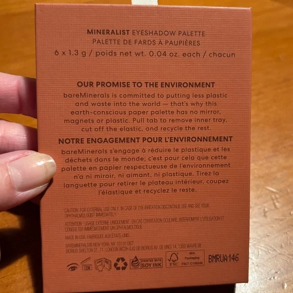 Bareminerals Mineralist Eyeshadow Palette Warmth - Picture 10 of 16